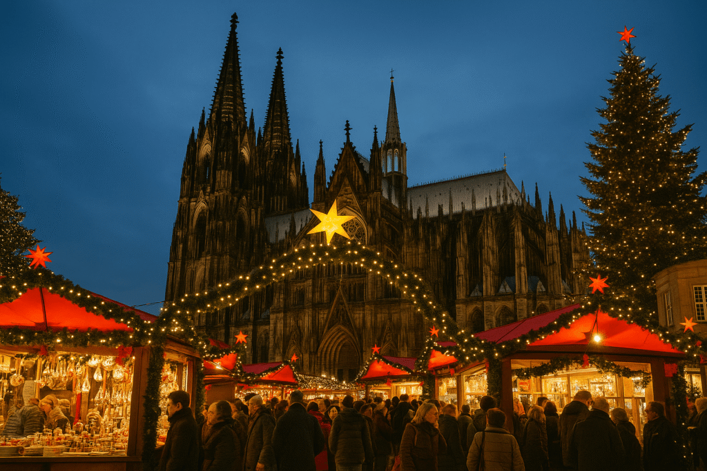 Der Weihnachtsmarkt in Köln